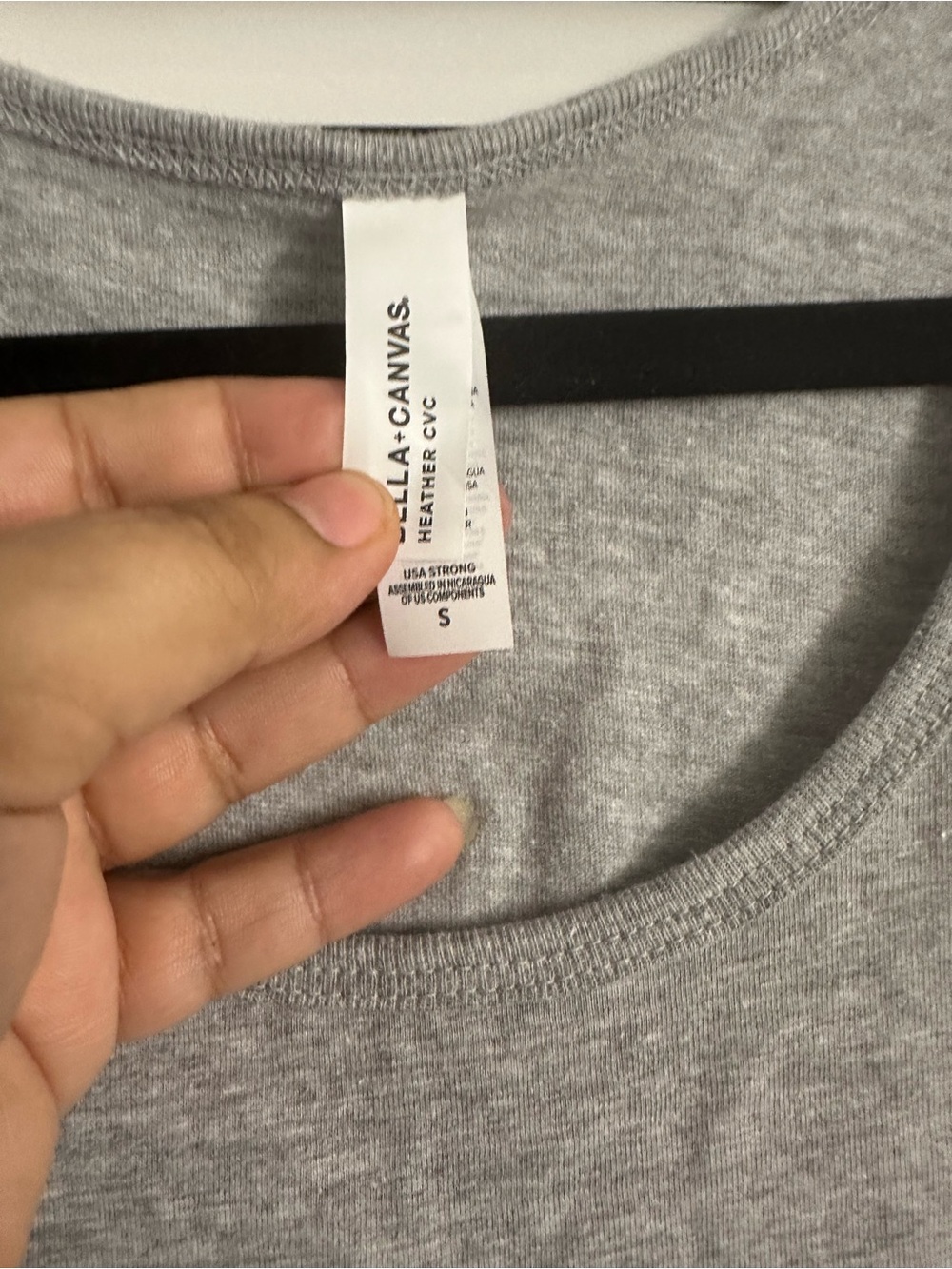 NWOT Gray Poshmark Sleeveless Tank Size S - Picture 4 of 6